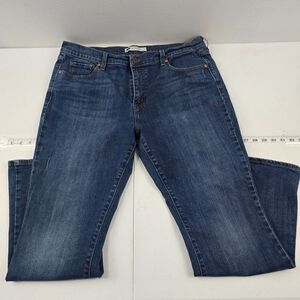 Levi's 515 boot cut jeans blue denim 16 s/c medium wash womens‎ 4712